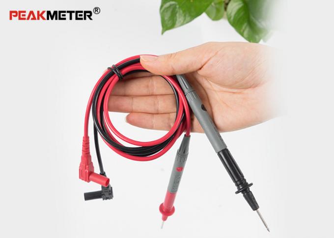 Đầu dò kiểm tra cáp bút dây tấm vàng tối đa 10A cho đồng hồ vạn năng kỹ thuật số
