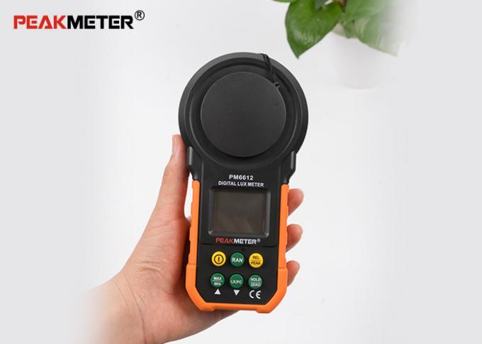 Máy đo độ sáng môi trường kỹ thuật số phạm vi tự động và độ chính xác cao với máy kiểm tra quang phổ 200.000