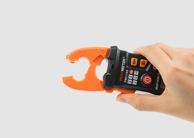 AC/DC Digital Clamp Meter Multimeter Auto Range Smart Mini Size With ...