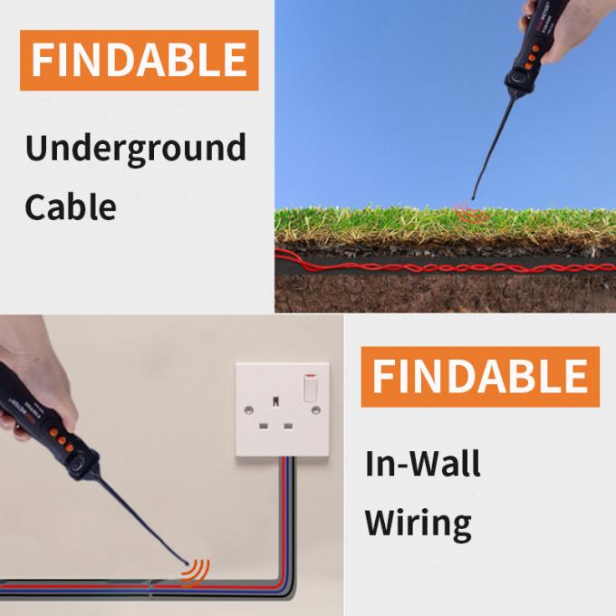 Máy kiểm tra đường cáp cầm tay RJ45 Kiểm tra liên tục và truyền tín hiệu tương tự kỹ thuật số