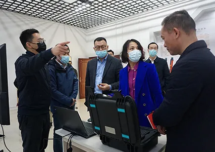 Official Delegation Visits PEAKMETER Production Base for Inspection and Guidance