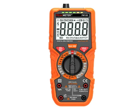 PM18D 6000 Counts Digital Multimeter with T-RMS
