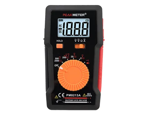 PM8213A 2000 Counts Mini Pocket Digital Multimeter