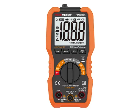 PM8225A AC/DC 600V 10A 2000 Counts Digital Multimeter