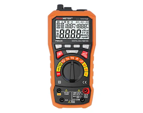 PM8229 Multifunctional Auto Range Digital Multimeter