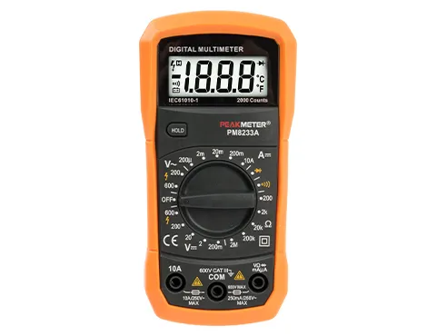 PM8233A 2000 Counts Digital Multimeter 10A
