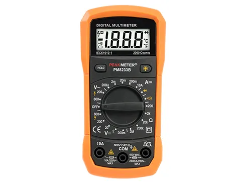 PM8233B 2000 Counts Digital Multimeter 10A
