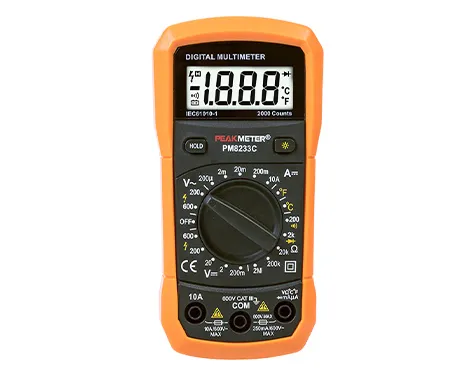 PM8233C 2000 Counts Digital Multimeter 10A