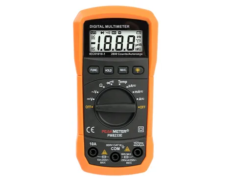 PM8233E 2000 Counts Digital Multimeter