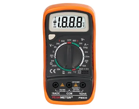 PM830 2000 Counts AC/DC Digital Multimeter
