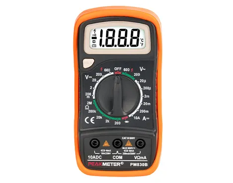 PM830B 2000 Counts 600V Digital Multimeter
