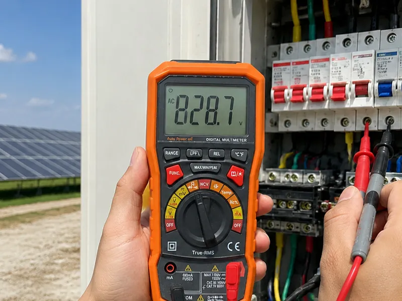 DC/AC Voltage and Current Measurement for Solar Inverters