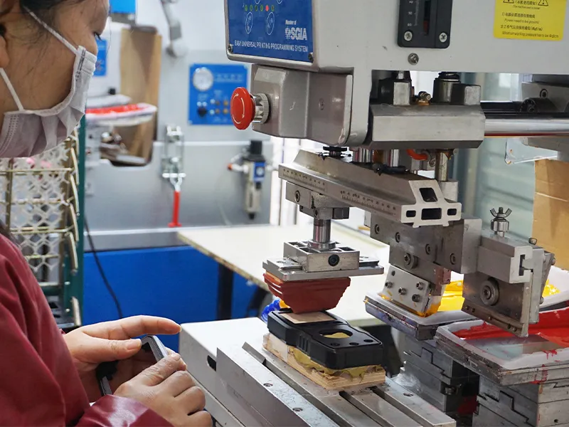 Precision Silk Screen Printing Workshop for Test Instruments