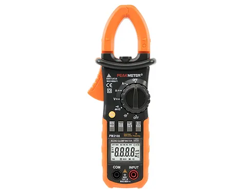 PM2108 AC/DC Digital Clamp Meter with Double Mold