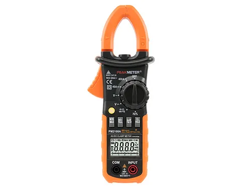 PM2108A 4000 Counts AC/DC Digital Clamp Meter with Double Mold
