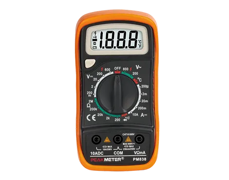 PM838 2000 Counts Digital Multimeter