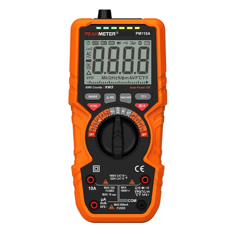 PM118A 6000 Counts High Precision Digital Multimeter