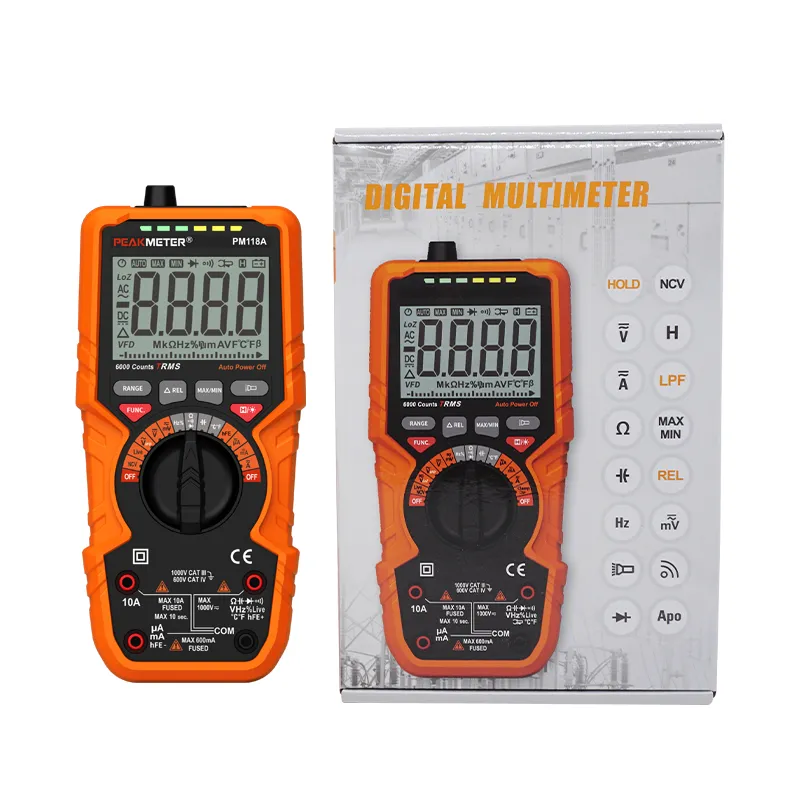 PM118A 6000 Counts High Precision Digital Multimeter