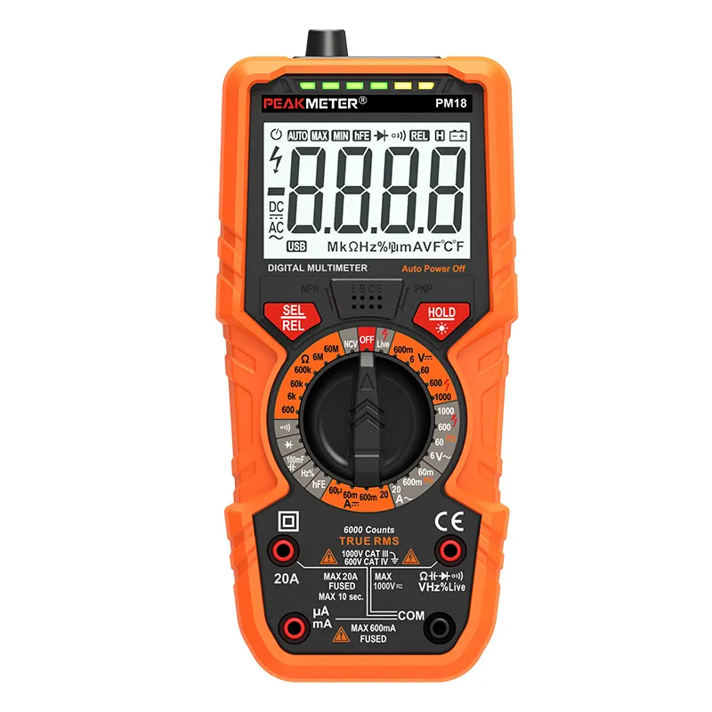 PM18 Digital Multimeter with T-RMS