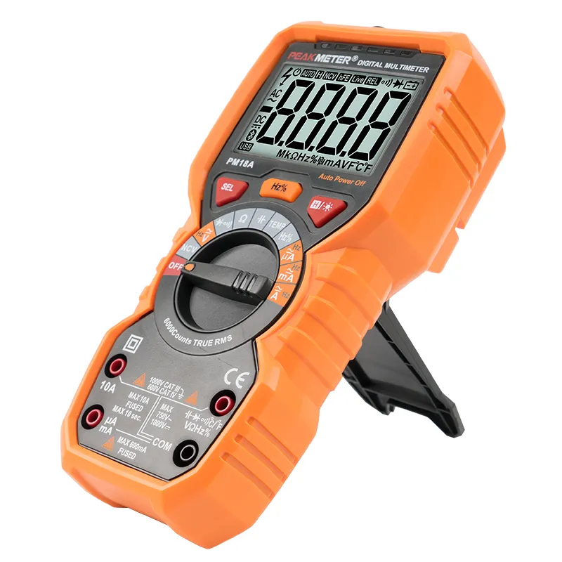 PM18A 6000 Counts Digital Multimeter with Auto Range & T-RMS