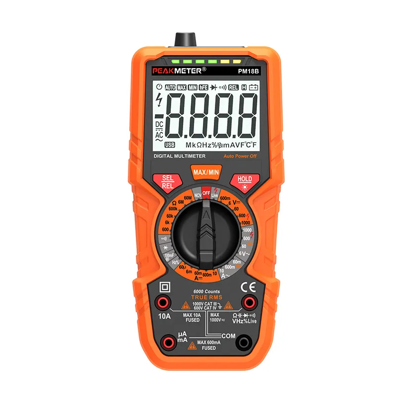 PM18B Digital Multimeter with T-RMS