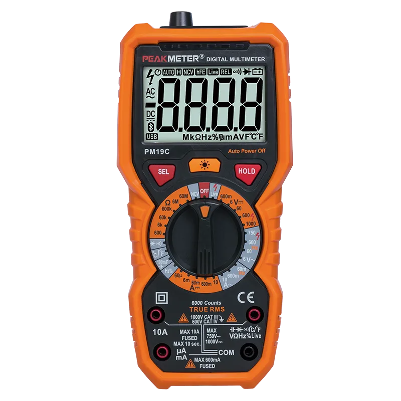 PM19C Digltal Multlmeter with T-RMS