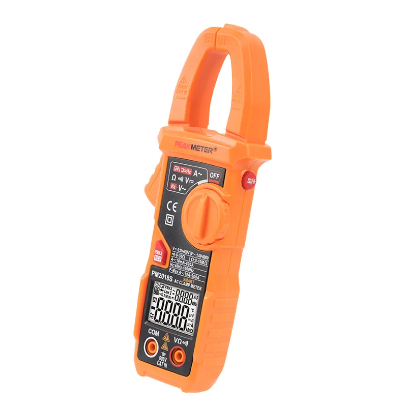 PM2018S Continuity Electrical Auto Range AC Digital Clamp Meter