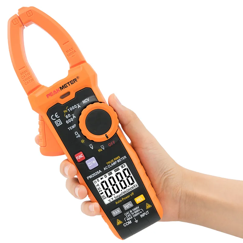 PM2028A Large Range True RMS Digital Clamp Meter