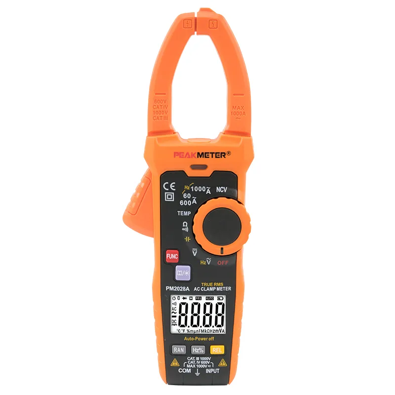 PM2028A Large Range True RMS Digital Clamp Meter