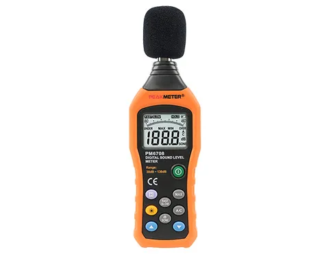PM6708 Auto Measuring A and C Digital Sound Level Meter