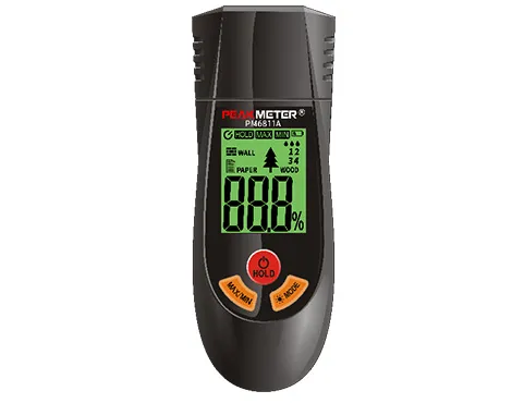 PM6811A Hand-held Wood/Paper/Wall Moisture Tester