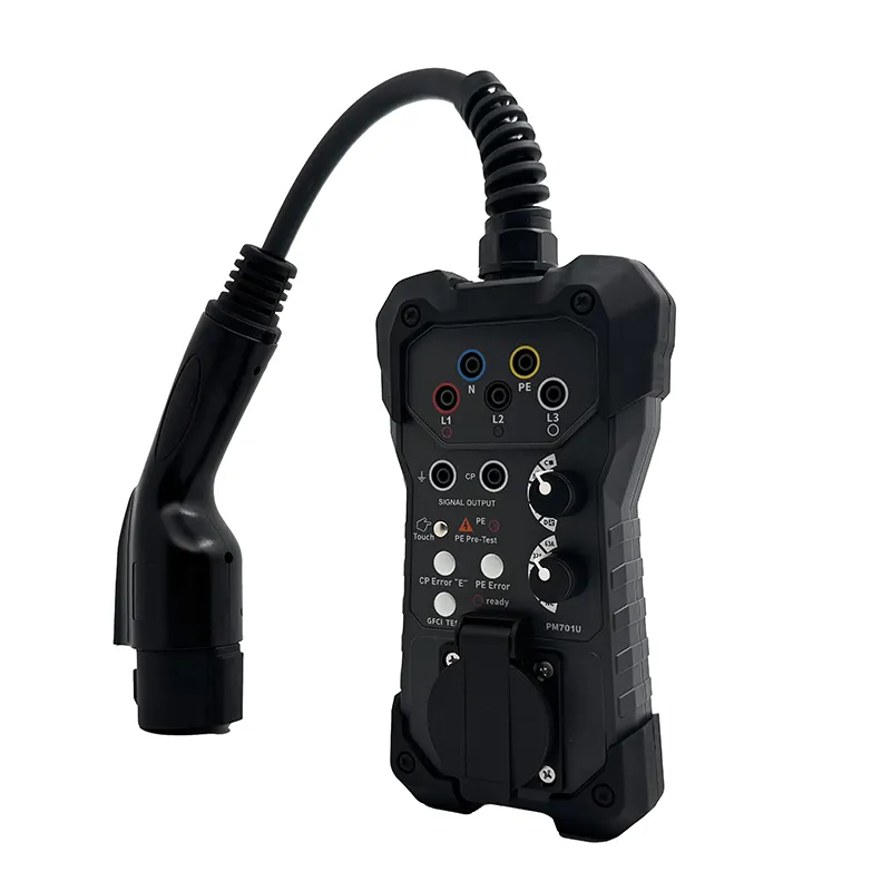 PM701U EVSE Adaptor Complies with SAE J1772 Standard