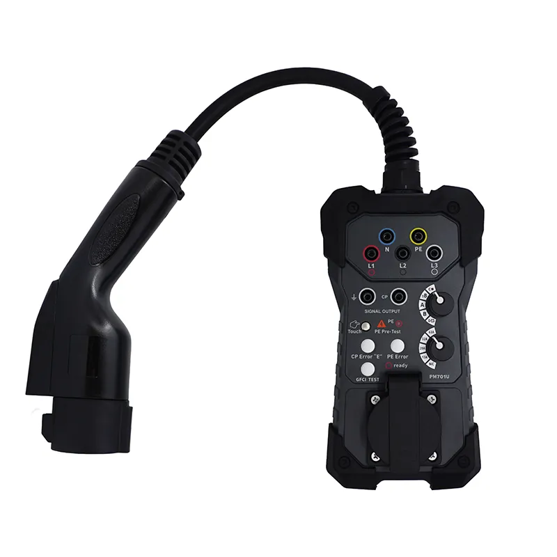 PM701U EVSE Adaptor Complies with SAE J1772 Standard