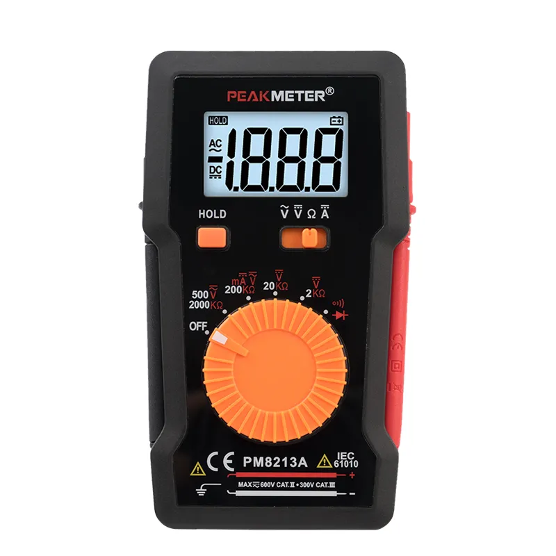 PM8213A 2000 Counts Mini Pocket Digital Multimeter