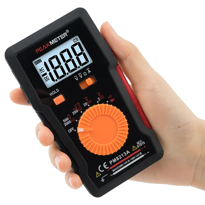 PM8213A 2000 Counts Mini Pocket Digital Multimeter