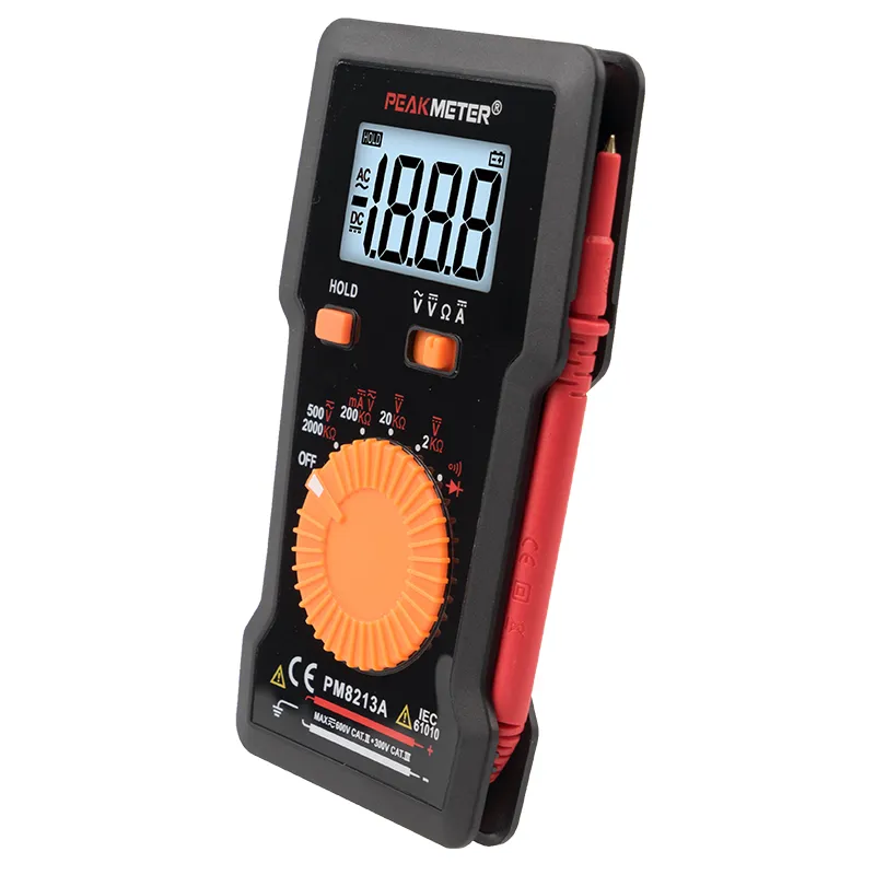 PM8213A 2000 Counts Mini Pocket Digital Multimeter