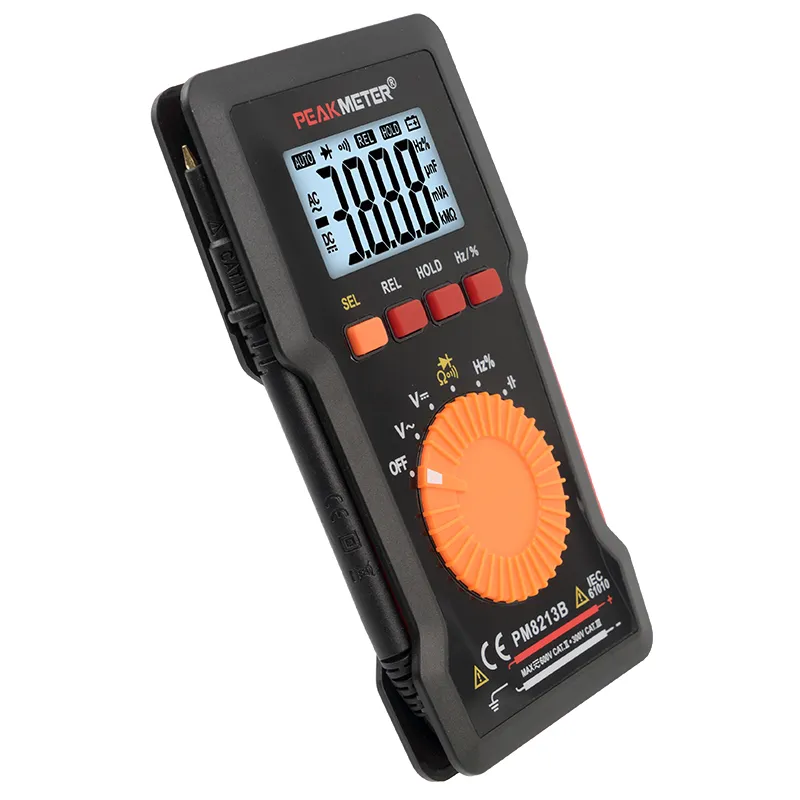 PM8213B 4000 Counts Mini Pocket Digital Multimeter with Automatic Shutdown