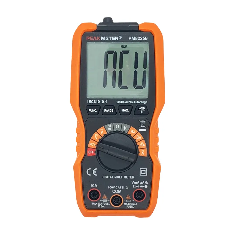 PM8225B MAX value function Auto Range Digital Multimeter