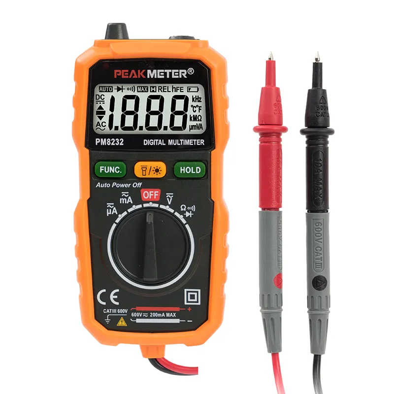 PM8232 Mini Auto Range Digital Multimeter