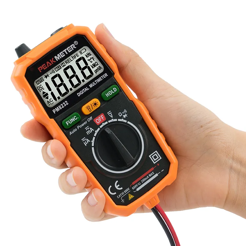 PM8232 Mini Auto Range Digital Multimeter