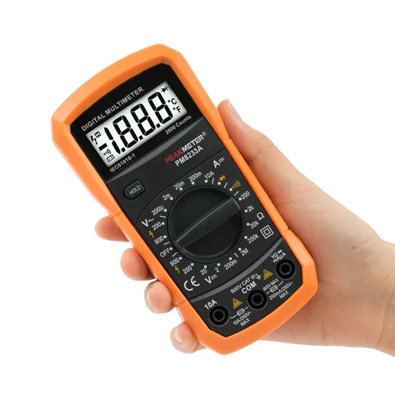 PM8233A 2000 Counts Digital Multimeter 10A