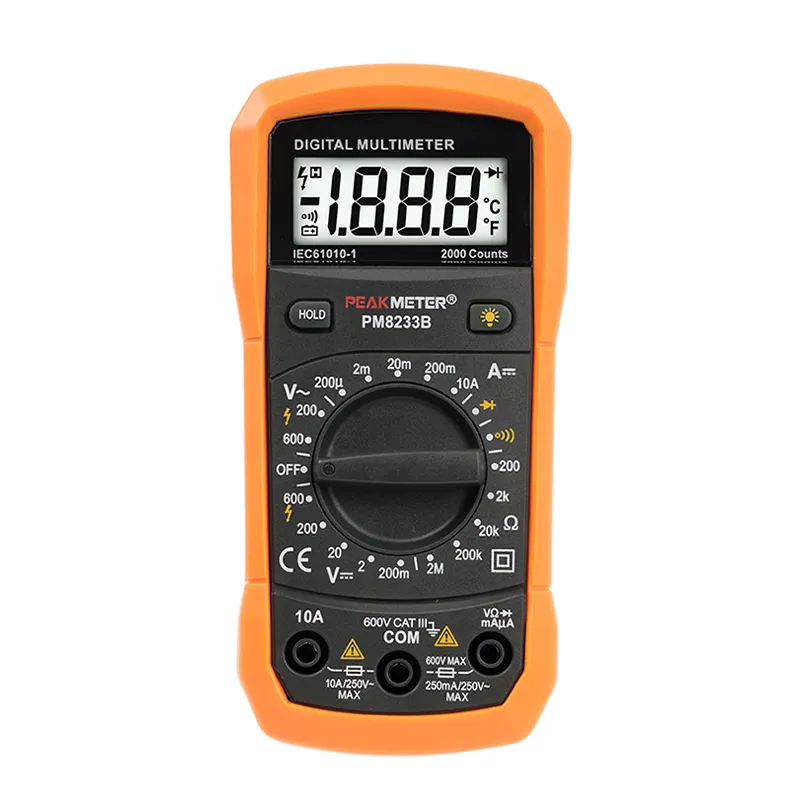 PM8233B 2000 Counts Digital Multimeter 10A