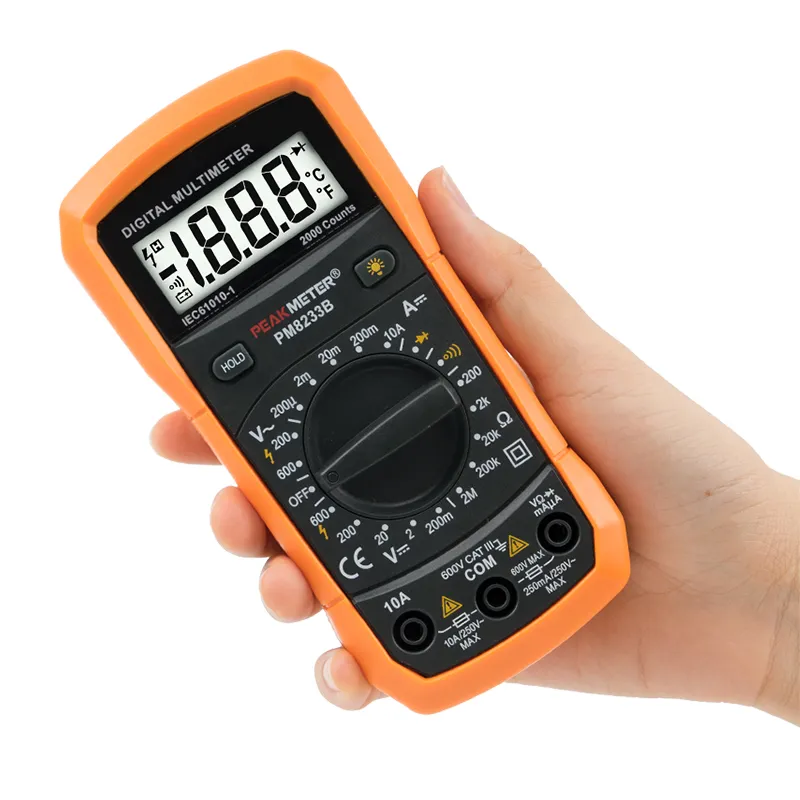 PM8233B 2000 Counts Digital Multimeter 10A