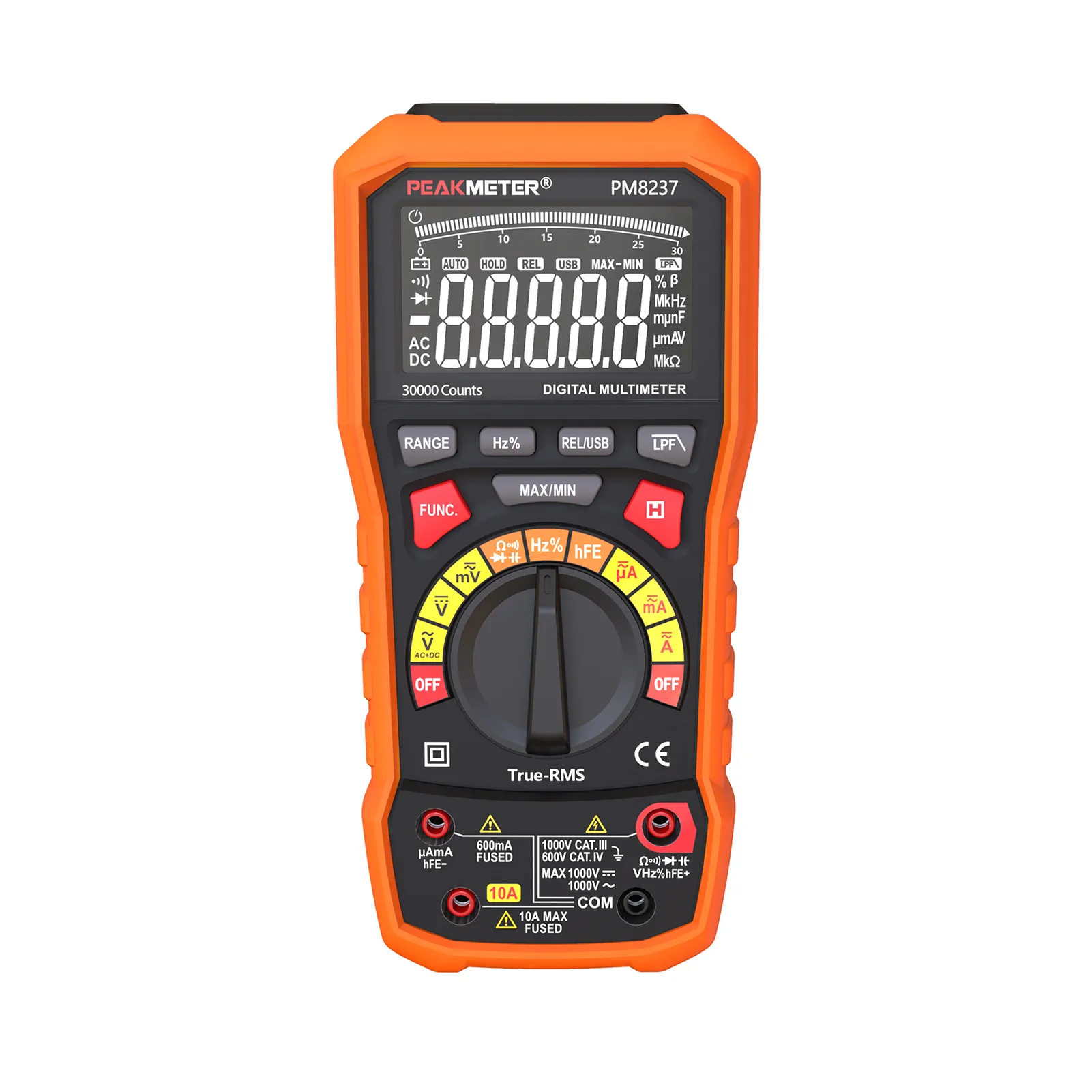 PM8237 30000 Counts T-RMS Digital Multimeter