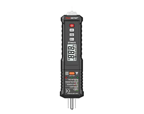 DT06 Sound and Light Alarm 30V-250V Digital Socket Tester