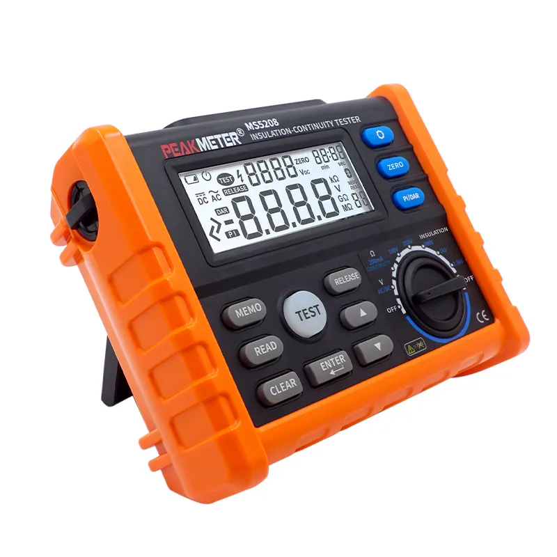 MS5208 Safe Guard Tester Digital Insulation Resistance and Continulty Tester