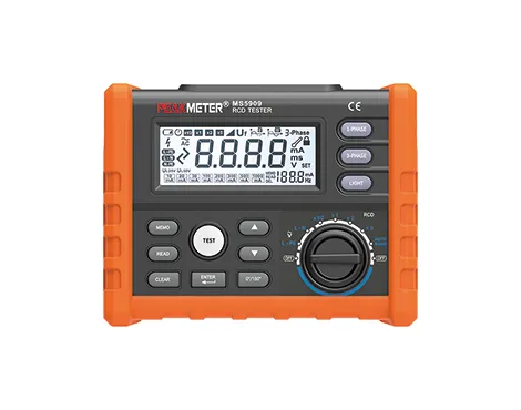MS5909 Professional Single-phase/Three-phase Leakage Switch Tester