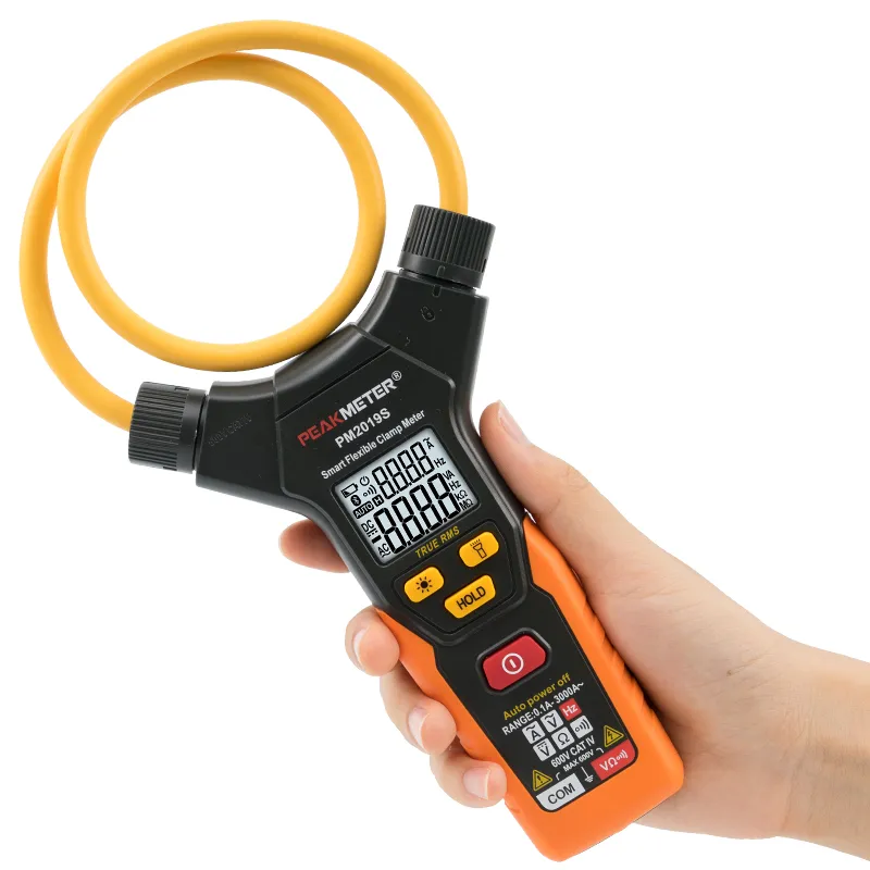 PM2019S Smart AC 6000 Counts Digital Flexible Clamp Meter