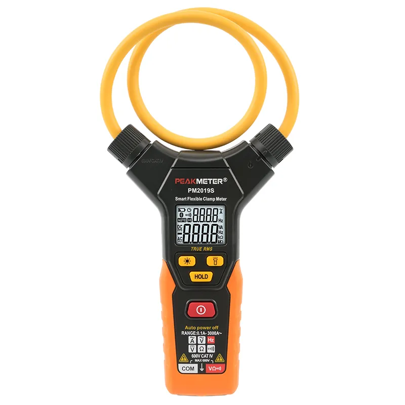 PM2019S Smart AC 6000 Counts Digital Flexible Clamp Meter