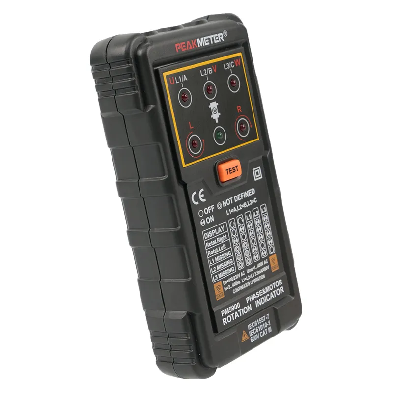PM5900 Three Phase Motor Phase Rotation Tester Indicator